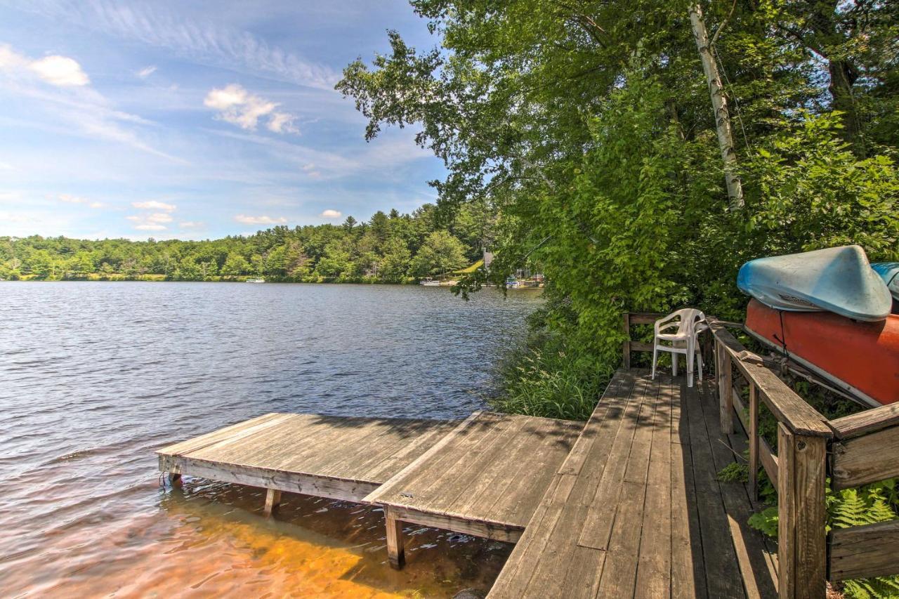 Waterfront New England House On Wickaboag Lake! West Brookfield المظهر الخارجي الصورة